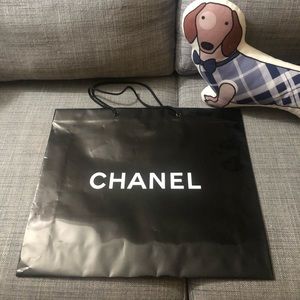 Authentic previous generation Chanel shopping bag
